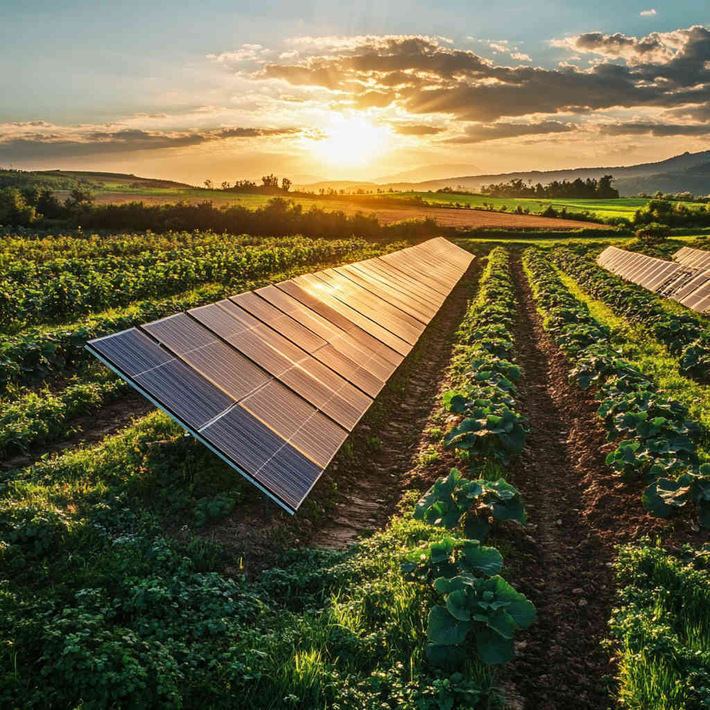Agricultural Solar Panel Use