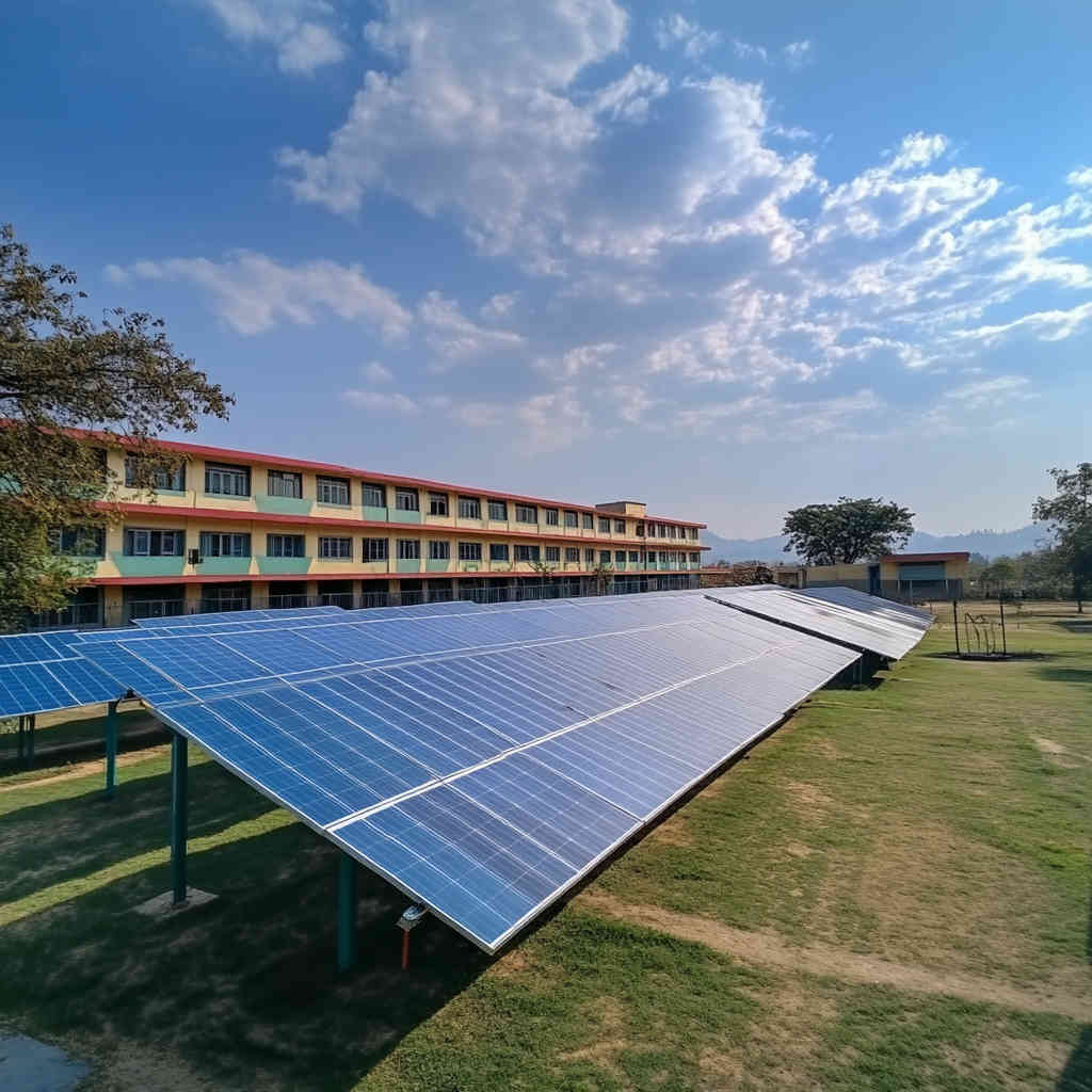 Educational Institution Solar Panels
