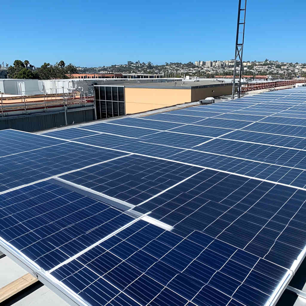 Commercial Solar Panel Installation