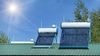 Compact Non-pressure Evacuated Glass Tube Solar Water Heater