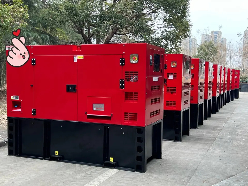 Emergency Electric Group Low Magnetic Diesel Engine Set 20kw 20 Kw Liquid Cool Standby Electric Generator