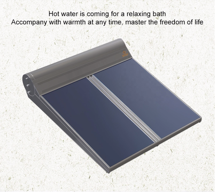 High-end flat plate collector solar water heater