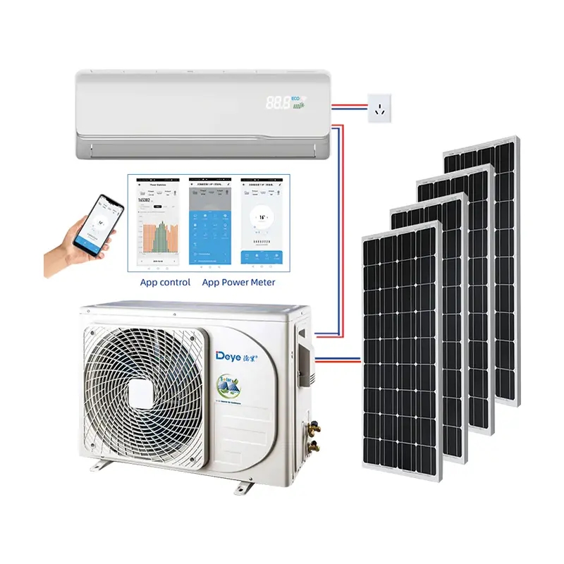Solar air conditioning New energy air conditioning energy saving