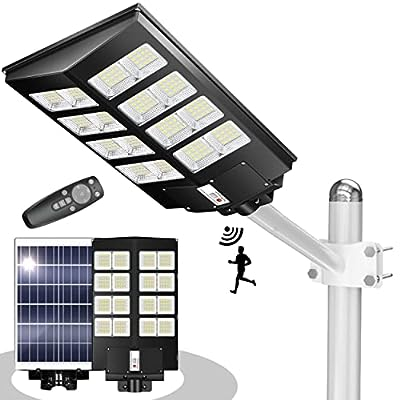  IP65 High Brightness Power Waterproof Outdoor Road Energy Saving LED Solar Panel Street Lamp LED Lamp