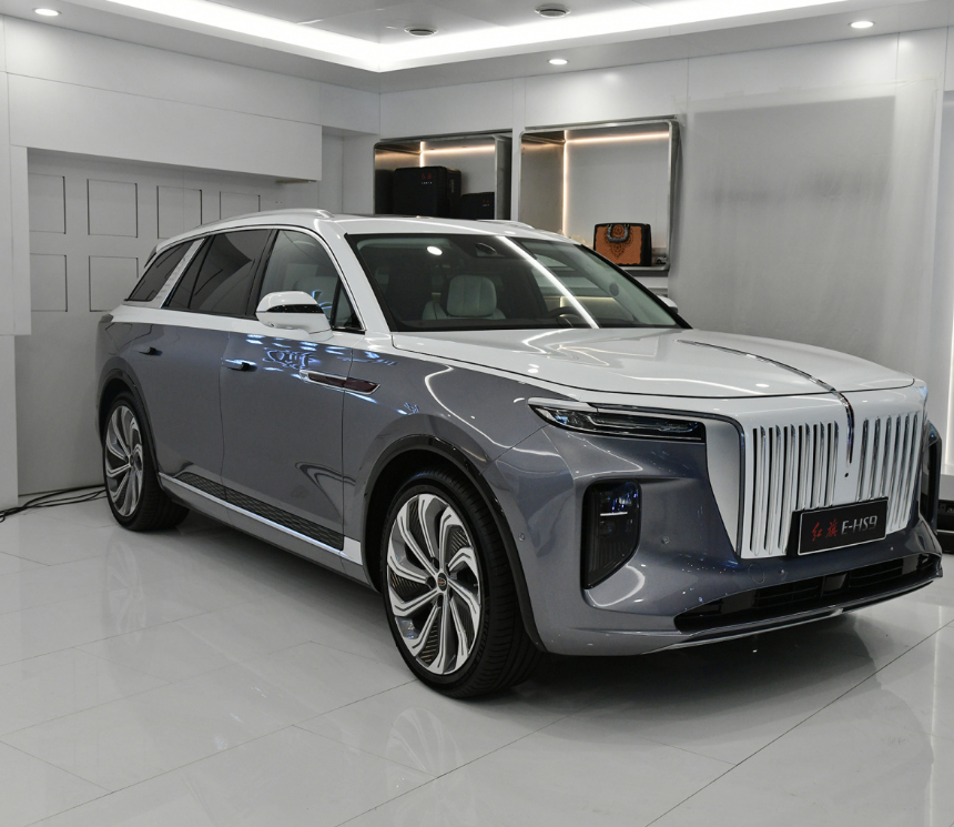 Well Designed New Energy Car HongQi E-HS9 High Performance Long Range Good Price